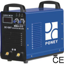 ce approved portable steel material igbt mma welding machine 315amp/machine/display/machine for